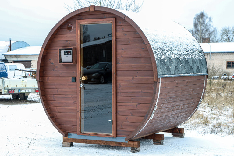 Rund sauna 2,25m