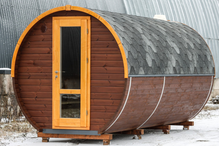 Rund sauna 3,9 m