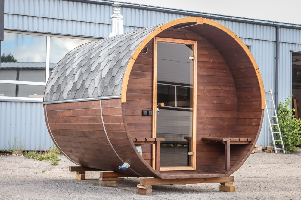 Rund sauna 3,00m Timberart image 10