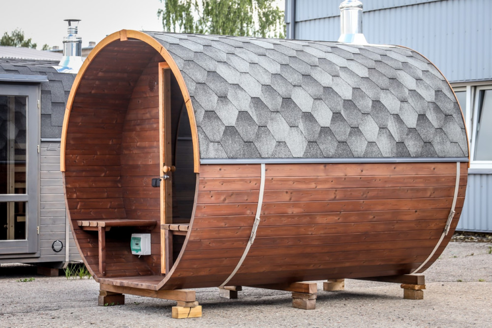 Rund sauna 3,00m Timberart image 10