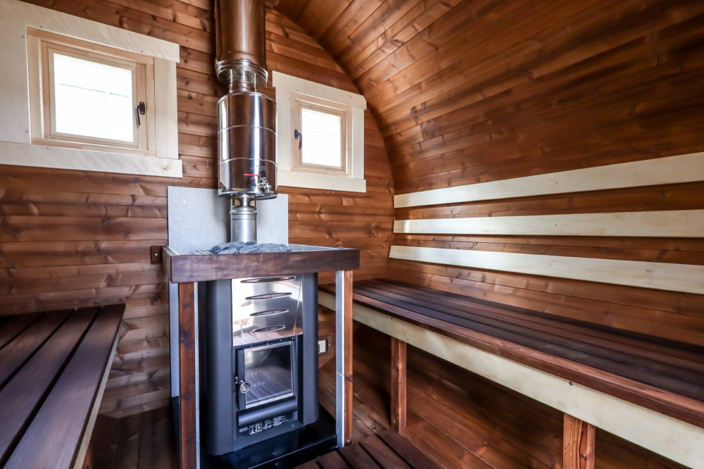 Rund sauna 3,00m Timberart image 10