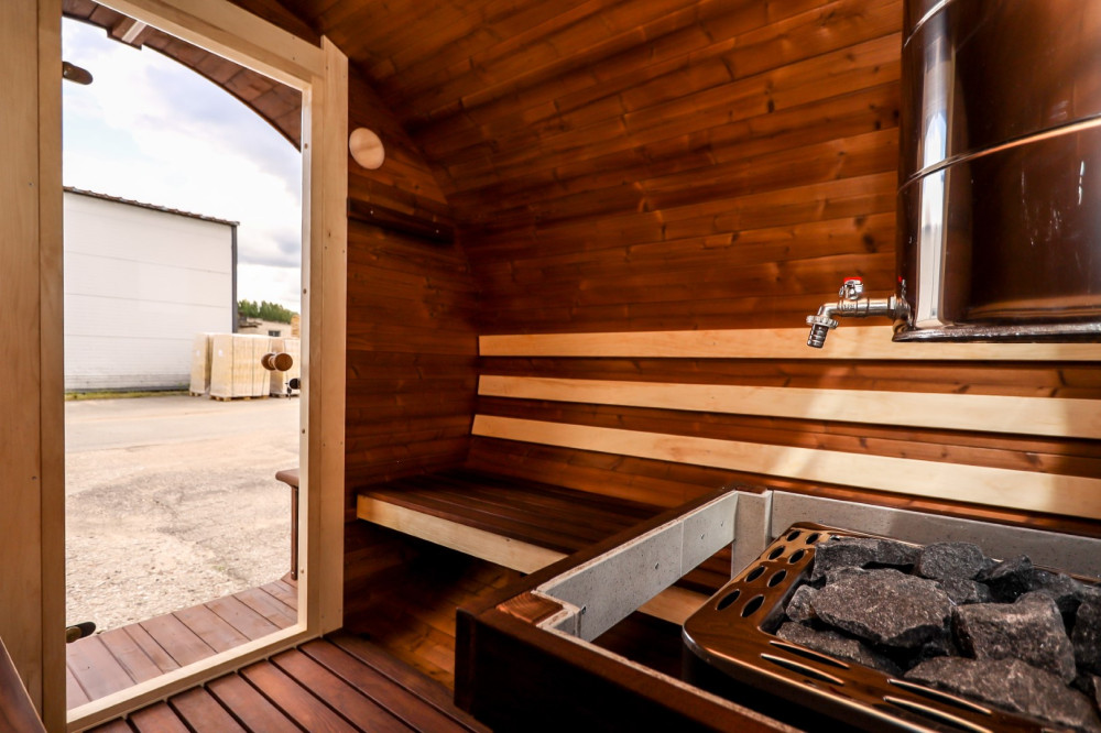 Rund sauna 3,00m Timberart image 10