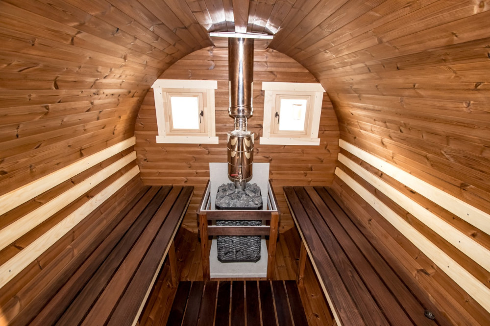 Rund sauna 4,20m Timberart image 17