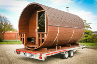 Rund sauna 4,50m