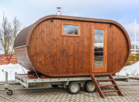 Oval sauna 4,00m