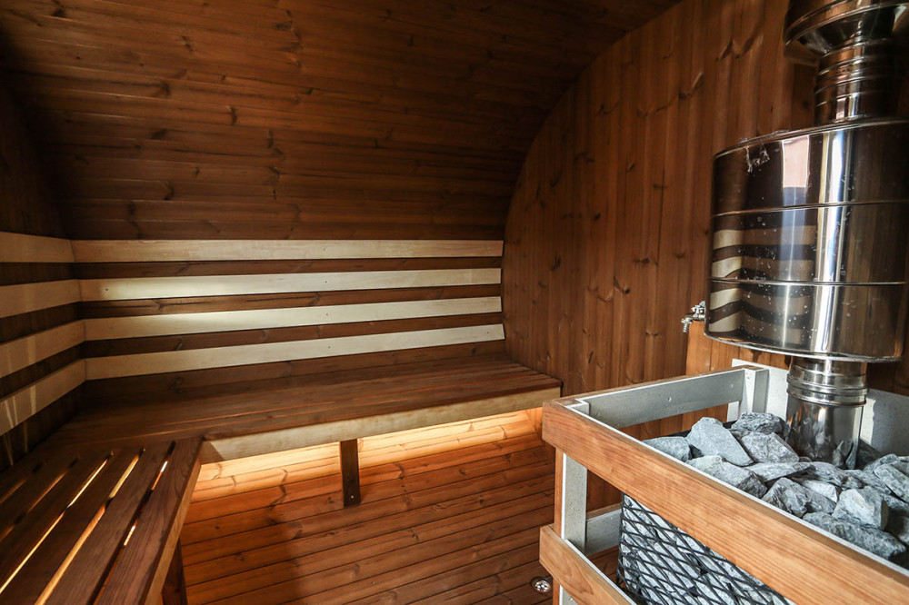 Oval sauna 4,00m Timberart image 15