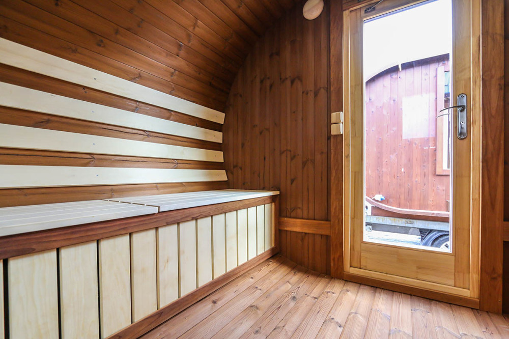 Oval sauna 4,00m Timberart image 15