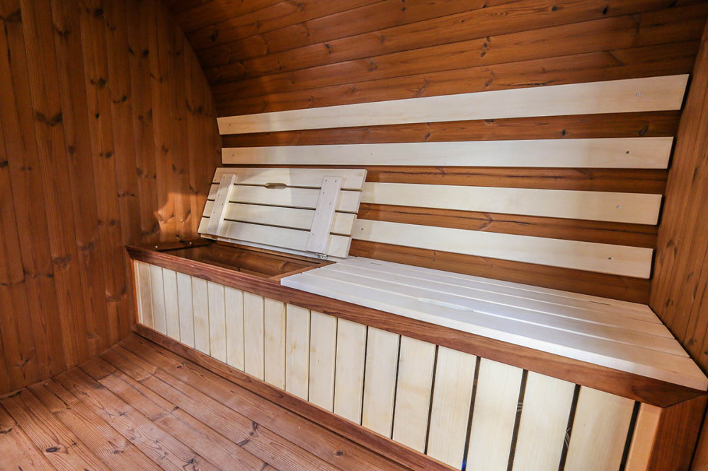 Oval sauna 4,00m Timberart image 15