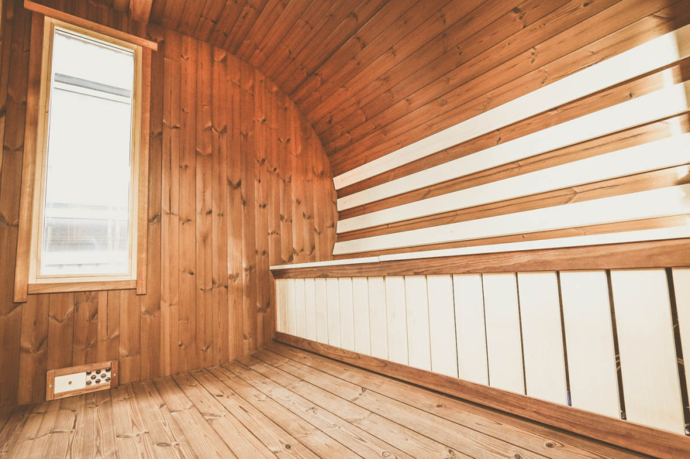 Oval sauna 4,00m Timberart image 15
