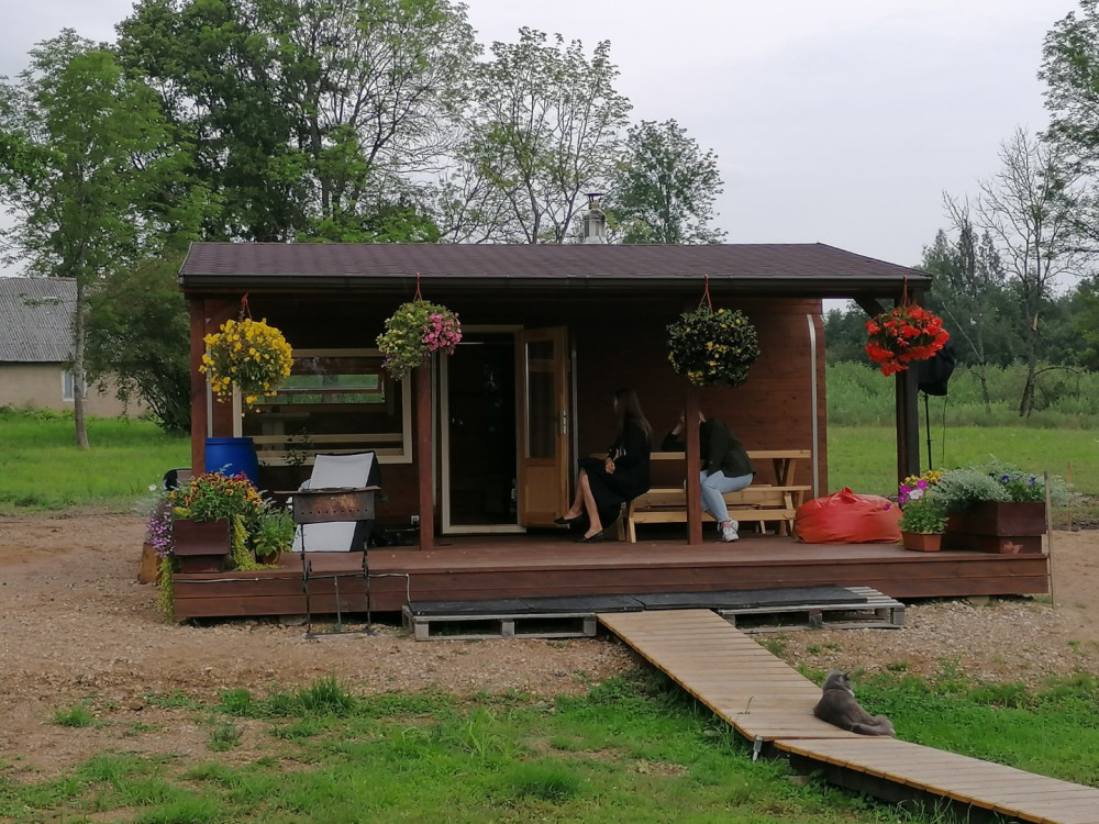 Tøndesauna med terrasse 6,00m Timberart image 10