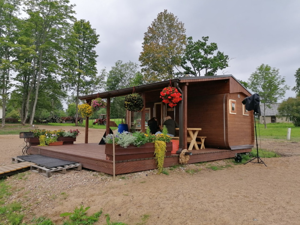 Tøndesauna med terrasse 6,00m Timberart image 10