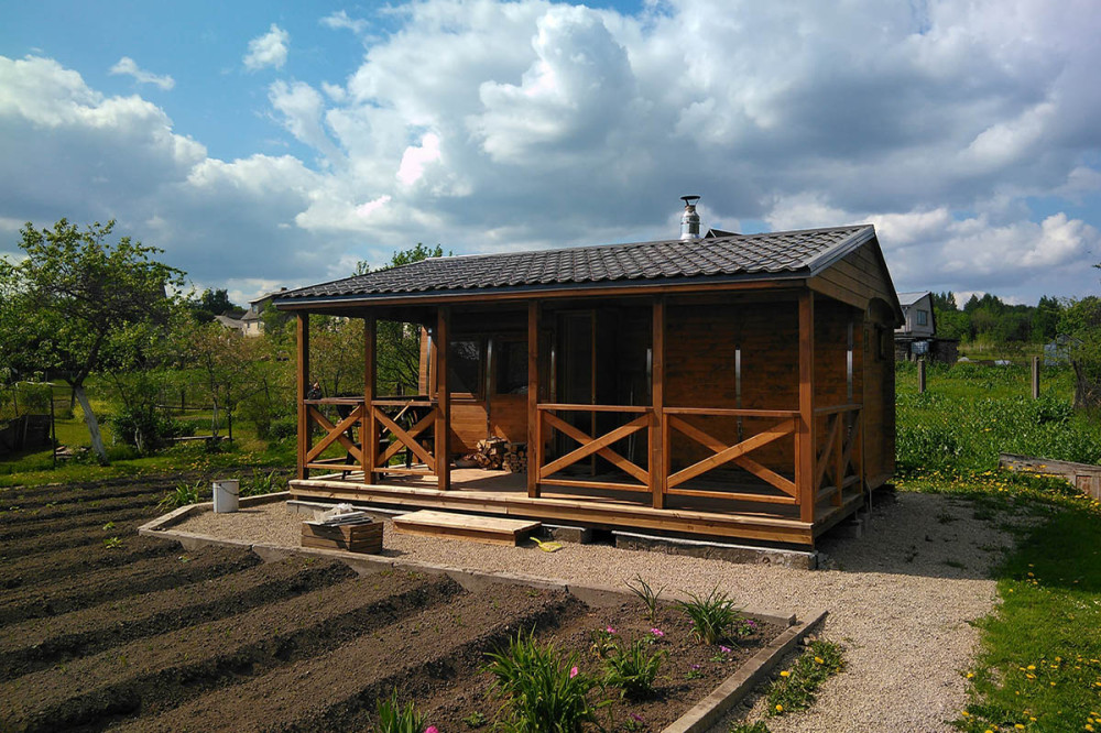 Tøndesauna med terrasse 6,00m Timberart image 10