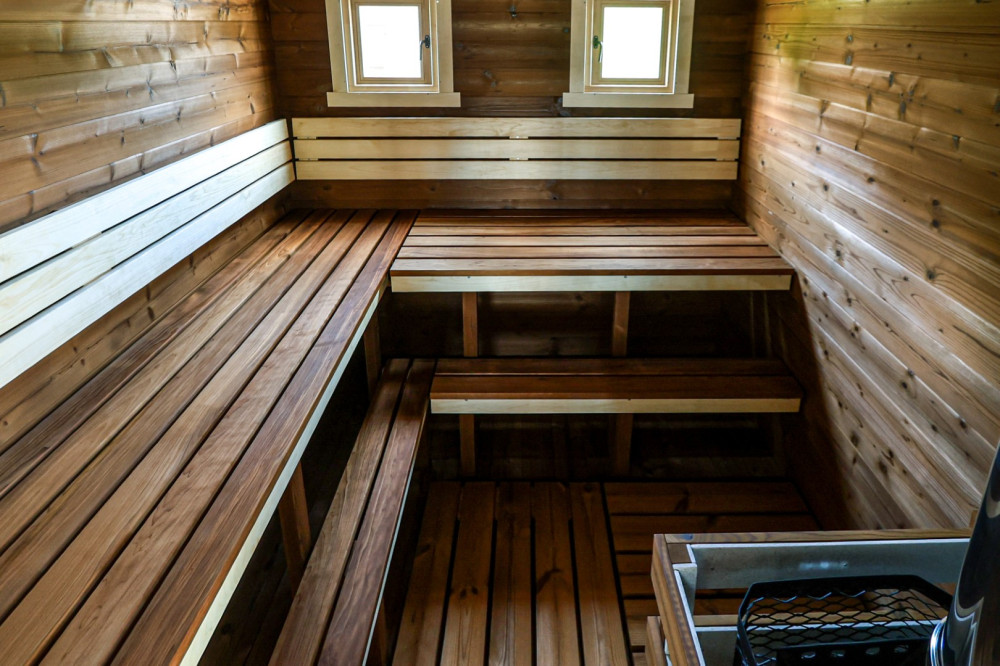 Rektangulær sauna 6,00m Timberart image 11
