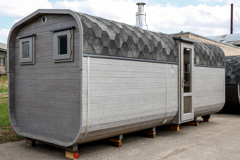 Rektangulær sauna 6,00m Timberart image 11