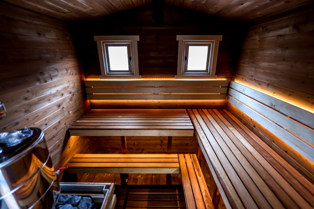 Rektangulær sauna 6,00m MAX Timberart image 13