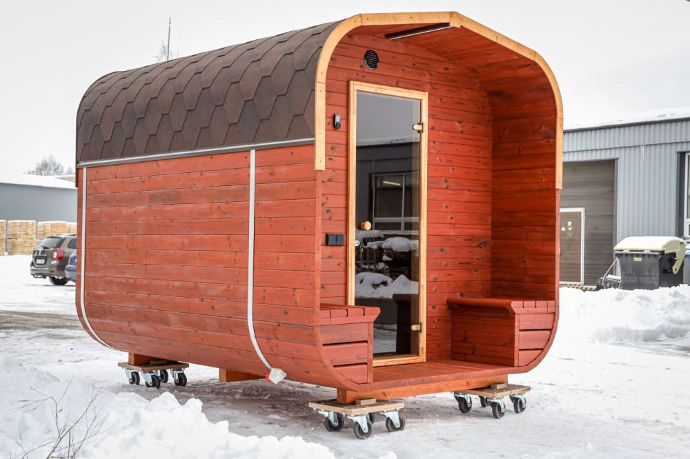 Rektangulær sauna 3,00m Timberart image 13