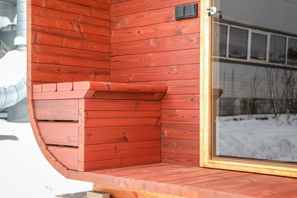 Rektangulær sauna 3,00m Timberart image 13
