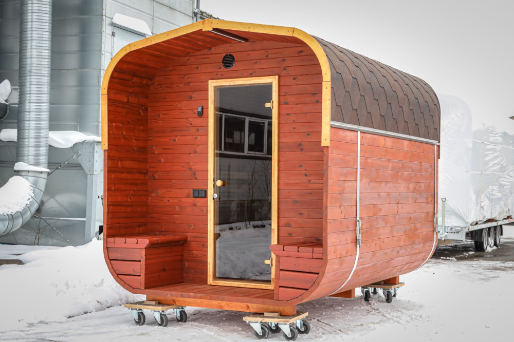 Rektangulær sauna 3,00m Timberart image 13