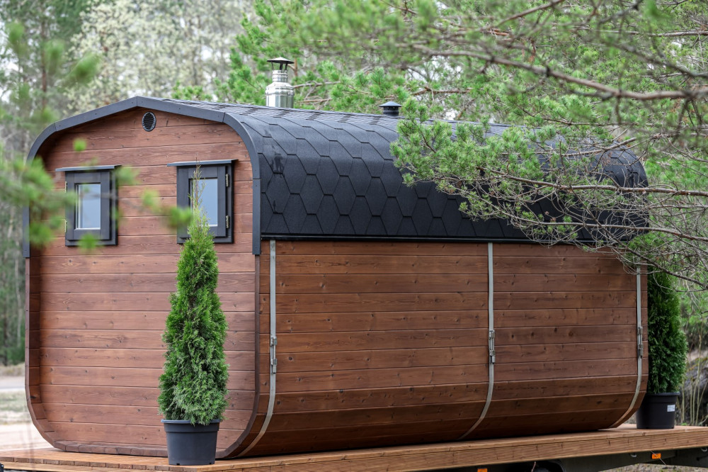 Rektangulær sauna 3,90m Timberart image 14