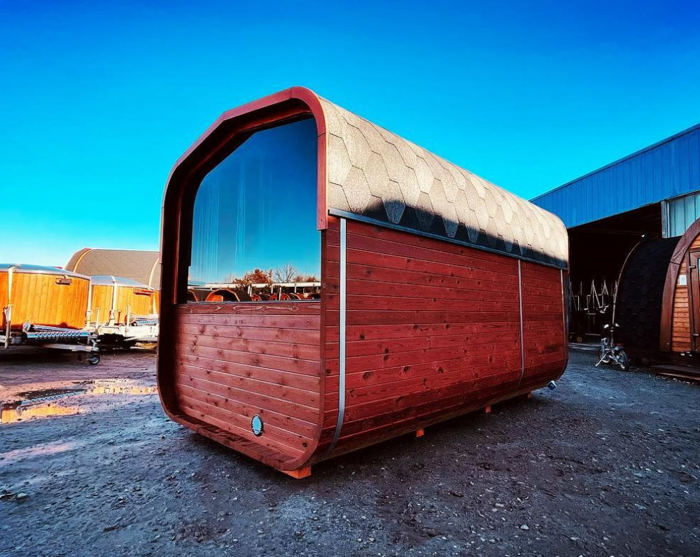 Rektangulær sauna 3,90m Timberart image 14