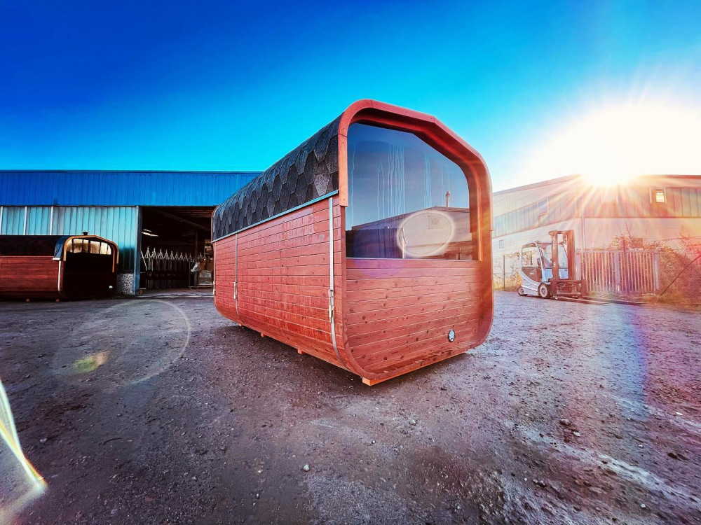 Rektangulær sauna 3,90m Timberart image 14