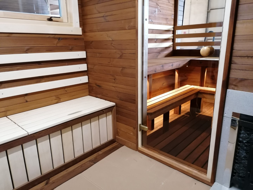 Rektangulær sauna 4,50m Timberart image 16