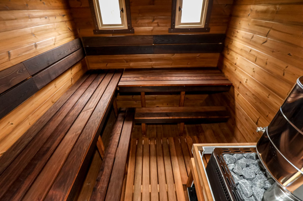 Rektangulær sauna 4,50m Timberart image 16