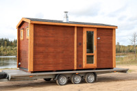 Termotræ saunahus 4,50m