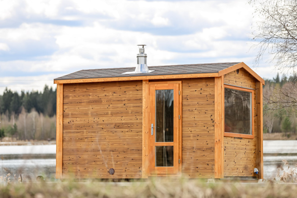 Termotræ saunahus 3,90m Timberart image 13