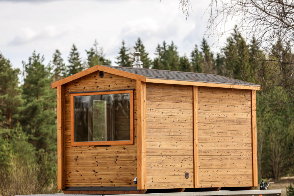 Termotræ saunahus 3,90m Timberart image 13