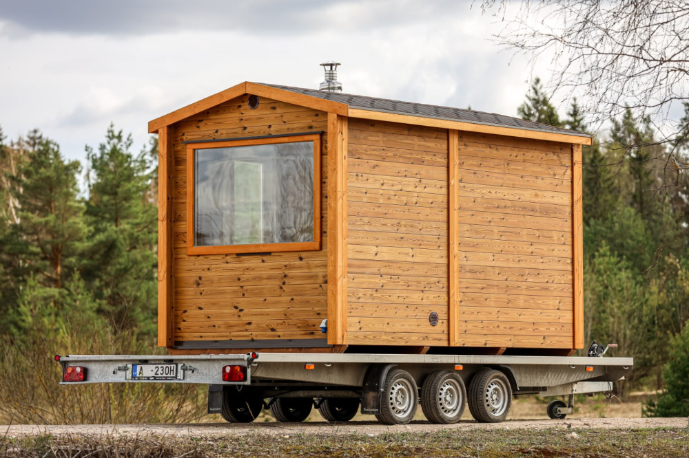 Termotræ saunahus 3,90m Timberart image 13