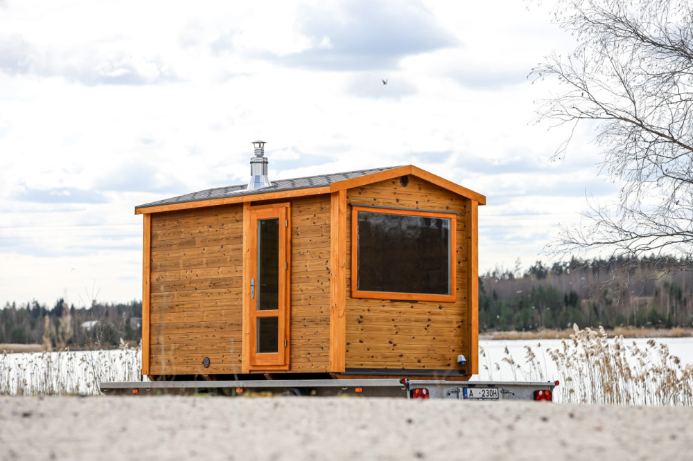 Termotræ saunahus 3,90m Timberart image 13