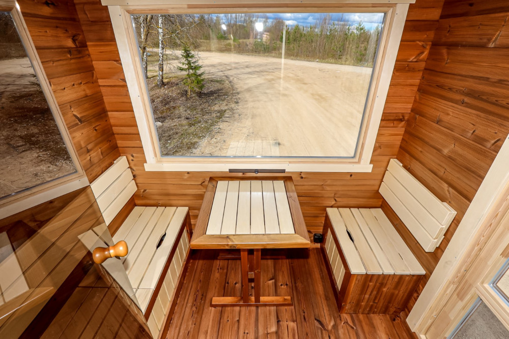 Termotræ saunahus 3,90m Timberart image 13