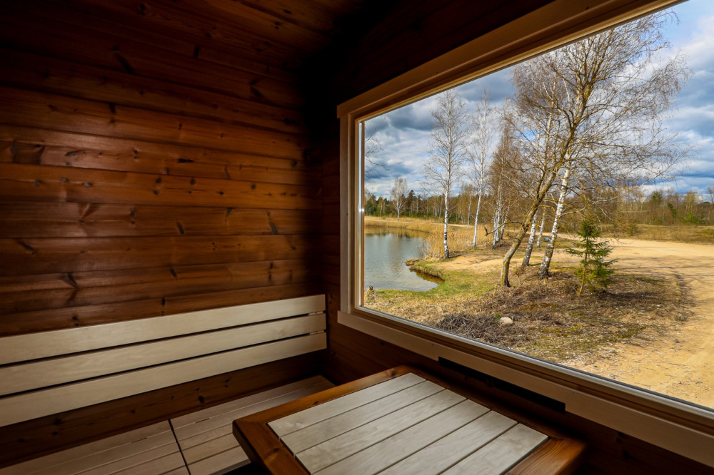 Termotræ saunahus 3,90m Timberart image 13