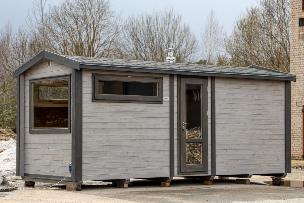 Termotræ saunahus 5,40m Timberart image 13