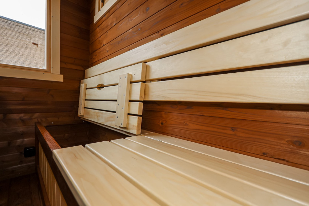 Saunahus med terrasse 6m Timberart image 12