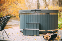 Spabad 225cm +integreret varmelegeme