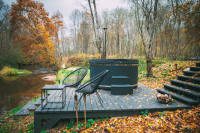 Spabad 225 cm + ekstern varmelegeme